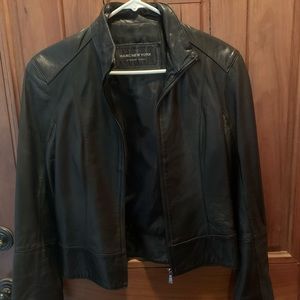 Gorgeous soft supple black leather jacket.